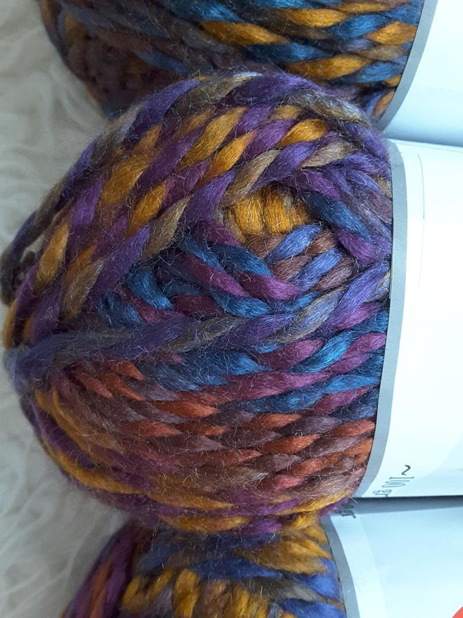 Acrylic And Wool Mixed Yarn Knitting Acrylic And Wool Multi Etsy