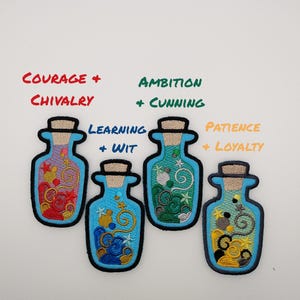 Magic Potion Bottle Iron On Patch Multiple Variations image 4