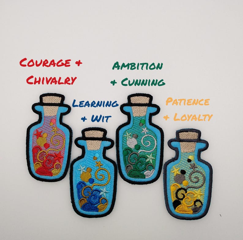 Magic Potion Bottle Iron On Patch Multiple Variations image 4