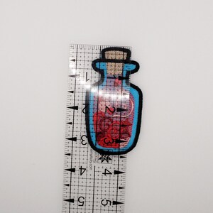 Magic Potion Bottle Iron On Patch Multiple Variations image 5