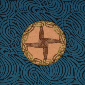 Saint Brigid's Cross Embroidered Patch