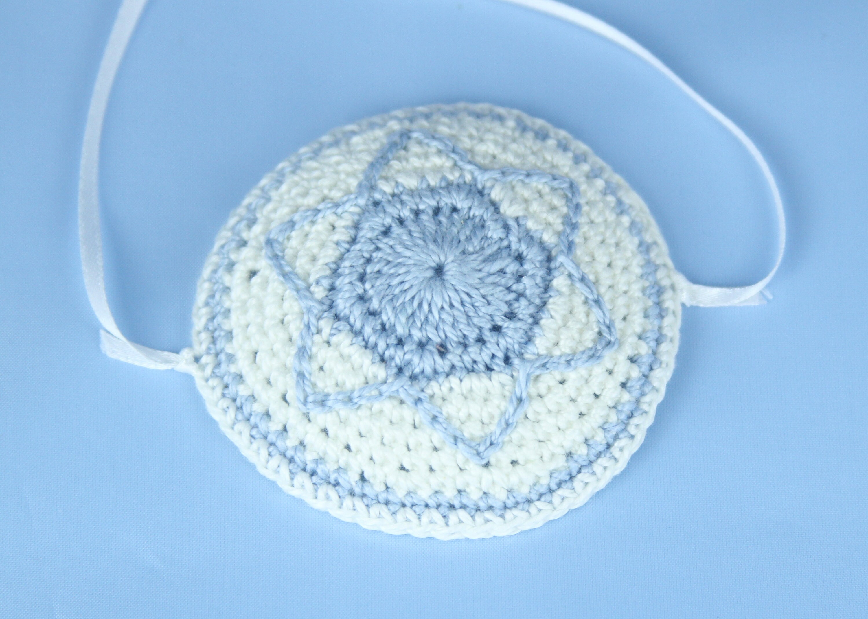 Handmade Crochet Star of David Baby Kippah Baby Bris Kippah Etsy
