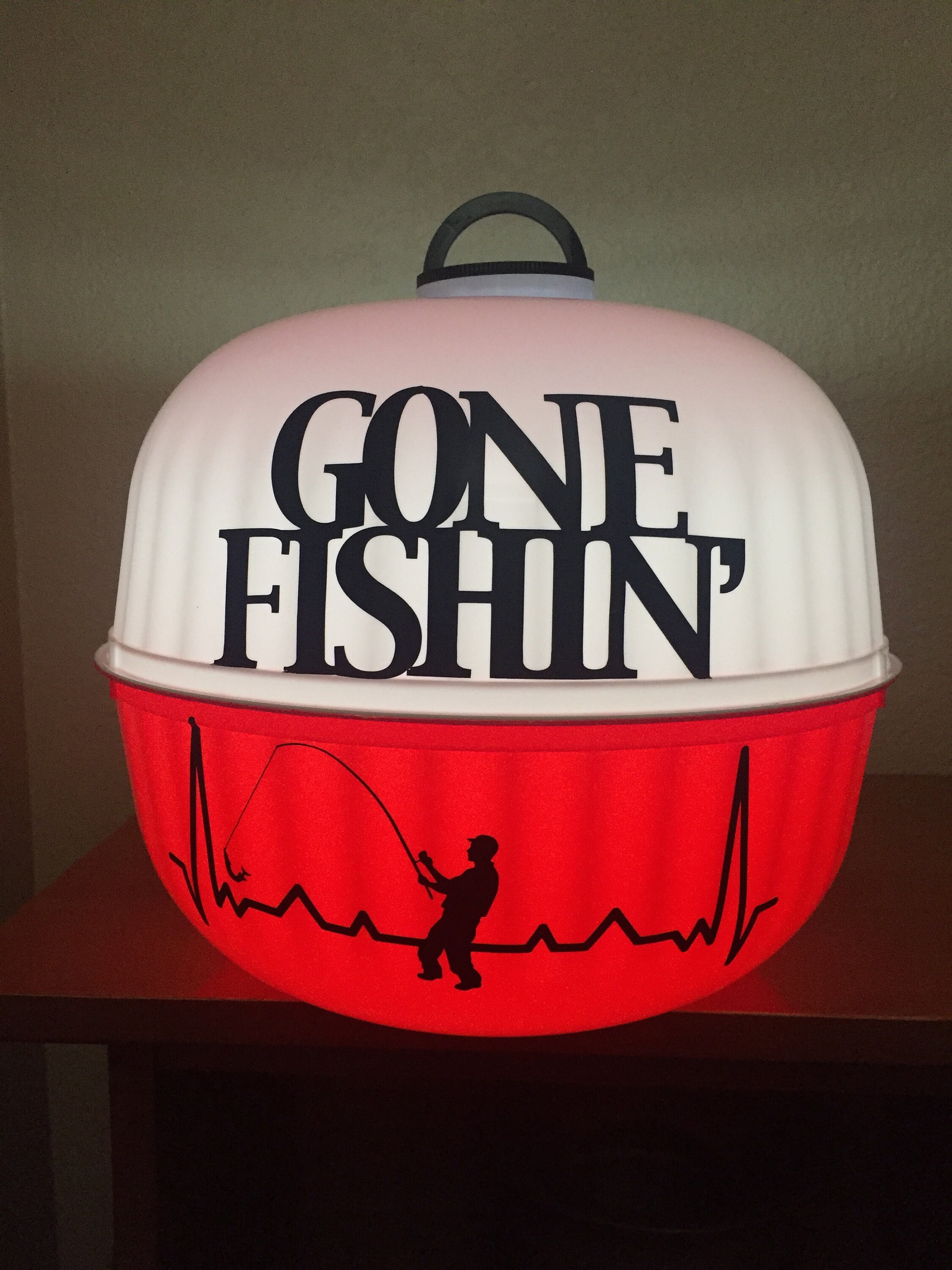 Giant Fishing Bobber Light Etsy