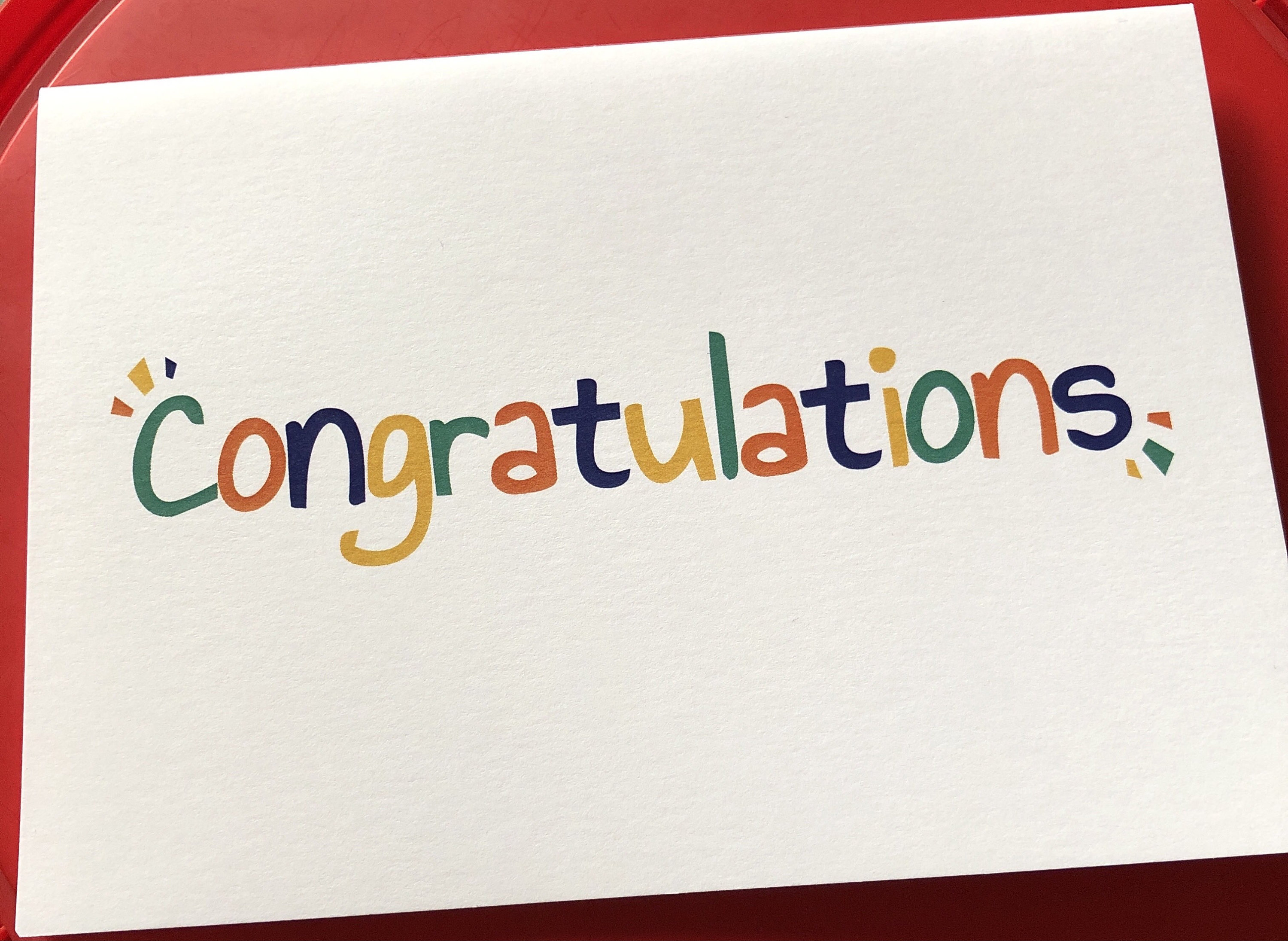 Congratulations Gift Box Etsy