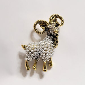 Goat Brooch