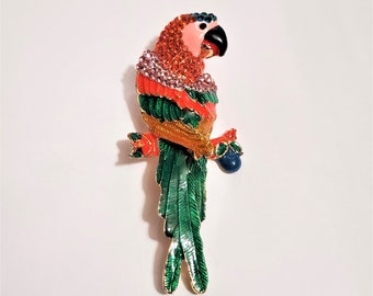 Parrot Brooch