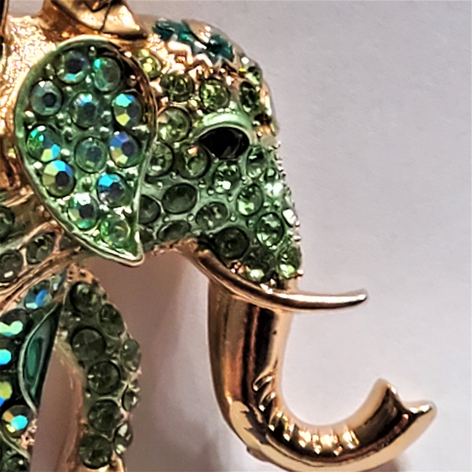 Elephant Brooch Etsy