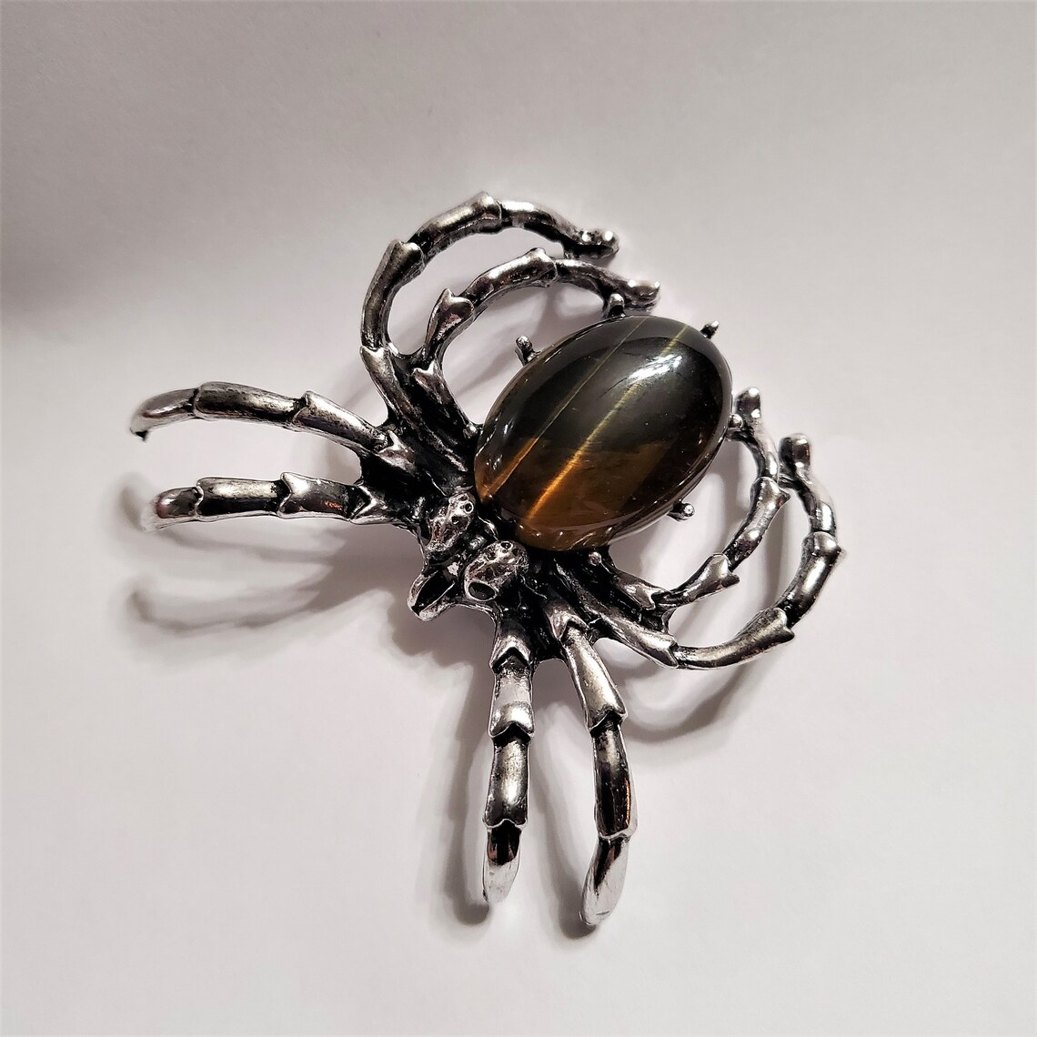 Large Spider Brooch Etsy
