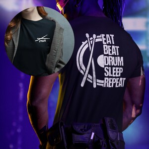 Dad Drummer Shirt drum lover gift drummer husband tee rock band dad tee drummer dad t shirt rock music fan dad Drummer Comfort Colors