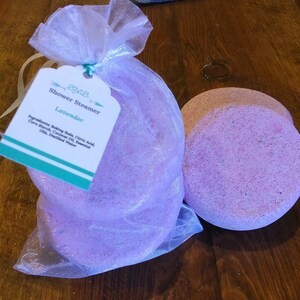Shower Steamers/Shower Bomb/Shower Fizzy/Aromatherapy/Lavender/Spa experience/Self Care