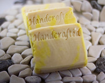 Handmade Lemon Scented Soap/Handmade Soap/Bar Soap/Lemon Soap/Lemon Drop Soap/Mothers Day Gift/Self Care Gift