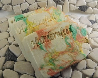 Handmade Orange Blossom Scented Soap Bar