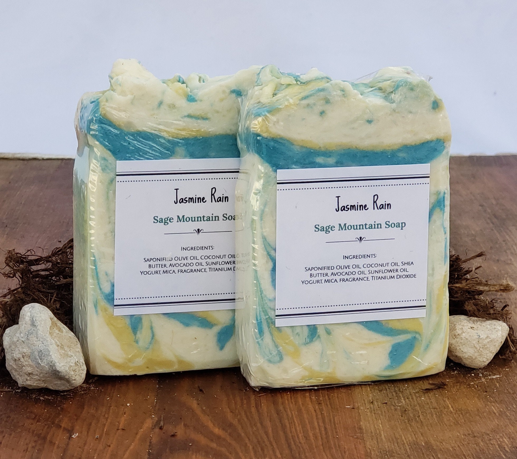 Handmade Glycerin Soap Bars - Misty Rain – Island Soap & Candle Works