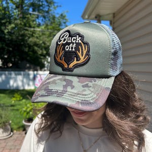 Buck Off Trucker Hat