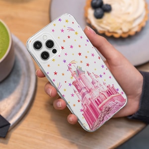 Magic castle Phone Silicone case for iPhone 16 15 case 14 13 Pro Max 12 /11/X/XR/XS Max case iPhone 7/8 Plus case Galaxy S22/S23/S24 Ultra