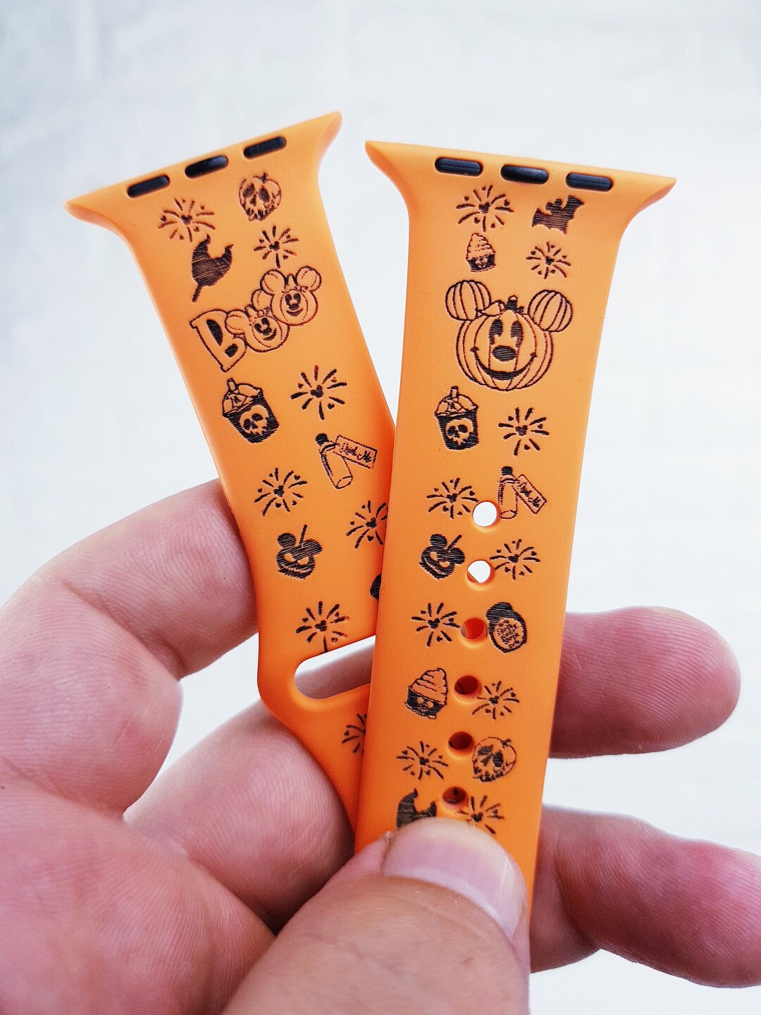 Halloween Pumpkin Apple Watch Band Apple Watch Band for 38 40 Etsy