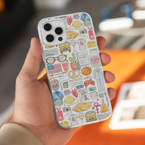 New Girl iPhone 15 16 Pro Phone Silicone case for iPhone 14 13 Pro Max 12 /11/X/XR case iPhone 8 Plus case Galaxy S24/S23/S22 Ultra Note 10