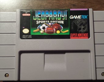 Jeopardy! Sports Edition for Super Nintendo (1993)