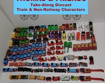 Thomas the Tank Engine Take-Along Diecast Train and Non-Railway Characters (2000s)- YOU CHOOSE!