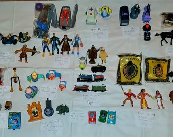 Burger King Kids Meal Toys 1980s 1990s and 2000s BK Kids Club Miscellaneous SEE DESCRIPTION Etsy