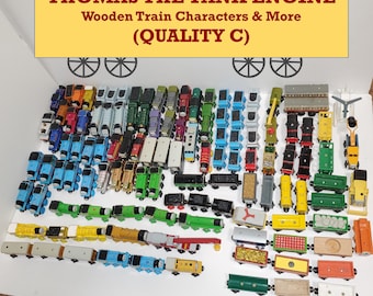 Thomas the Tank Engine Wooden Toys: Train Characters & More (QUALITY C) (See pictures)