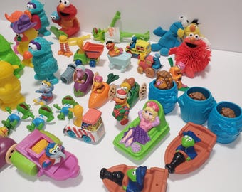 Kids Meal Toys Mystery Bag, 80s 90s 2000s Fast Food Collectibles