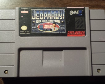Jeopardy! Deluxe Edition for Super Nintendo (1993)