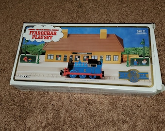 Shining Time Station Ffarquhar Station Playset (1993) Compatible with ERTL (and Gold-Rail) Diecast Thomas the Tank Engine Trains COMPLETE