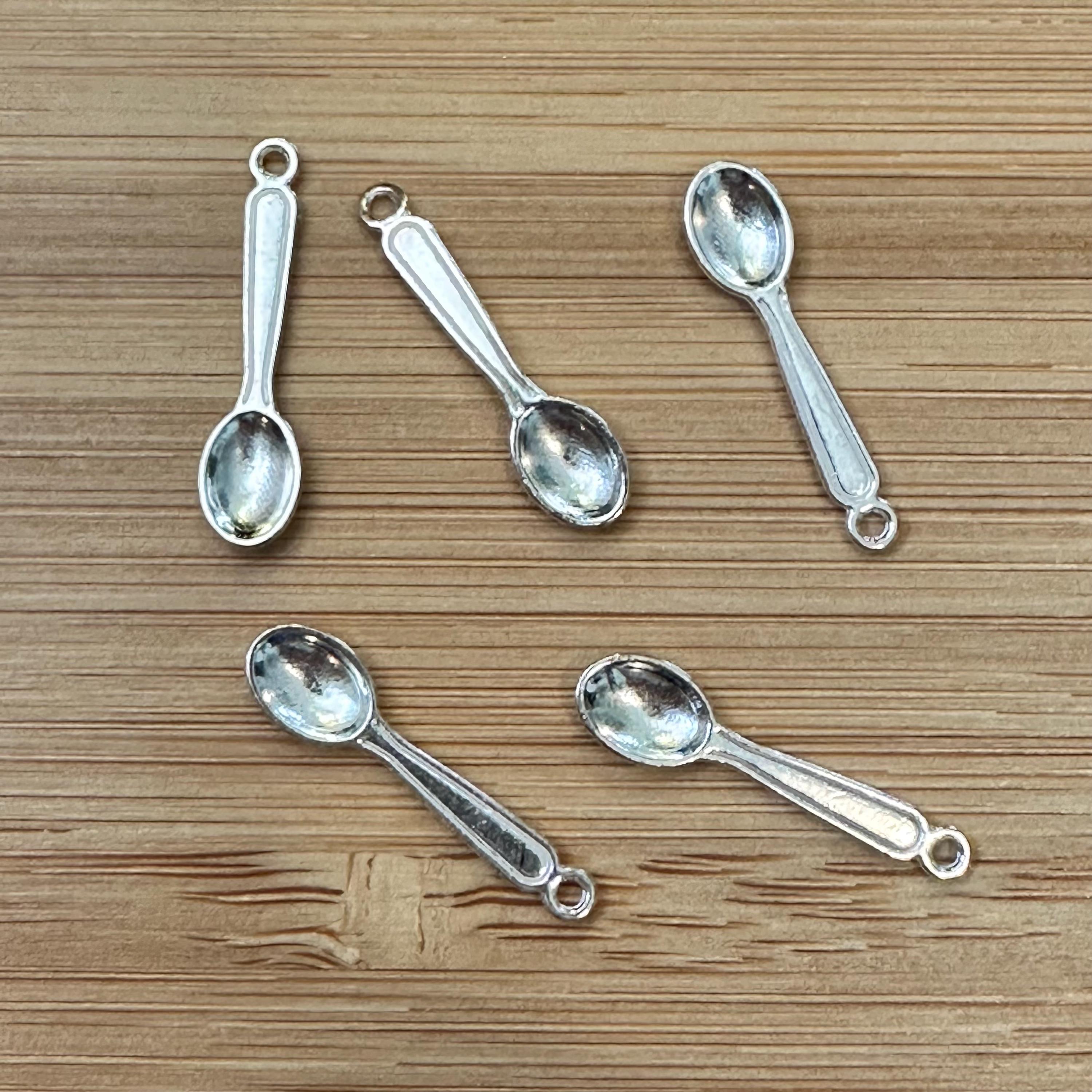 シルバー スプーンセット 5本 金属食器ギフトセット (スタークレスト)ティースプーンセット(5