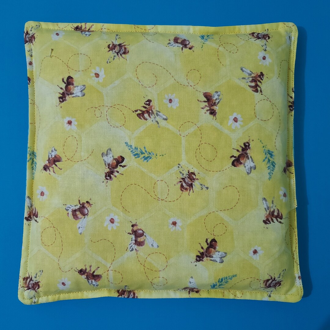 Corn Bag Heating Pads Gnomes Flowers Bee Etsy
