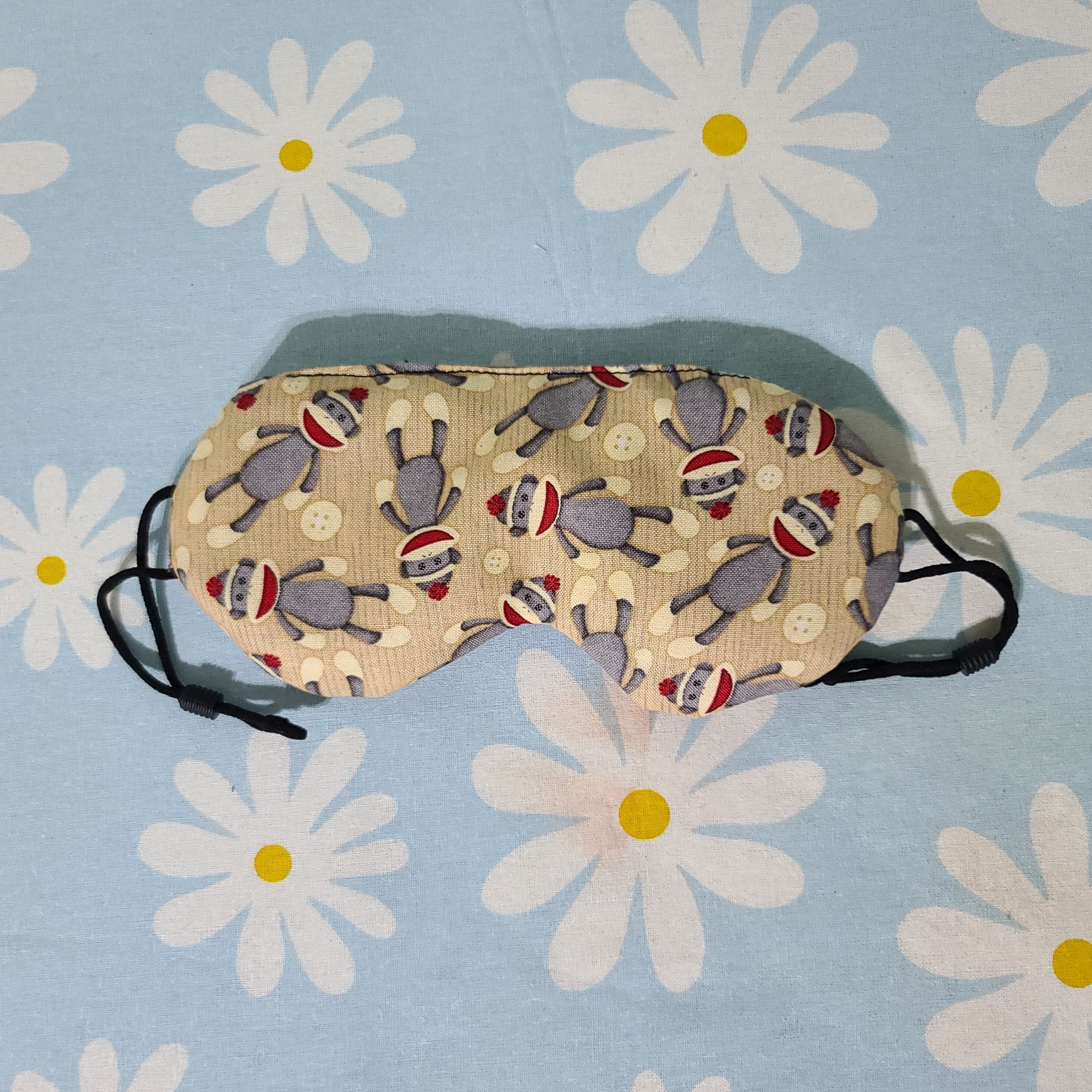 Eye mask hot/cold rice pack with option lavender oil or dried lavender