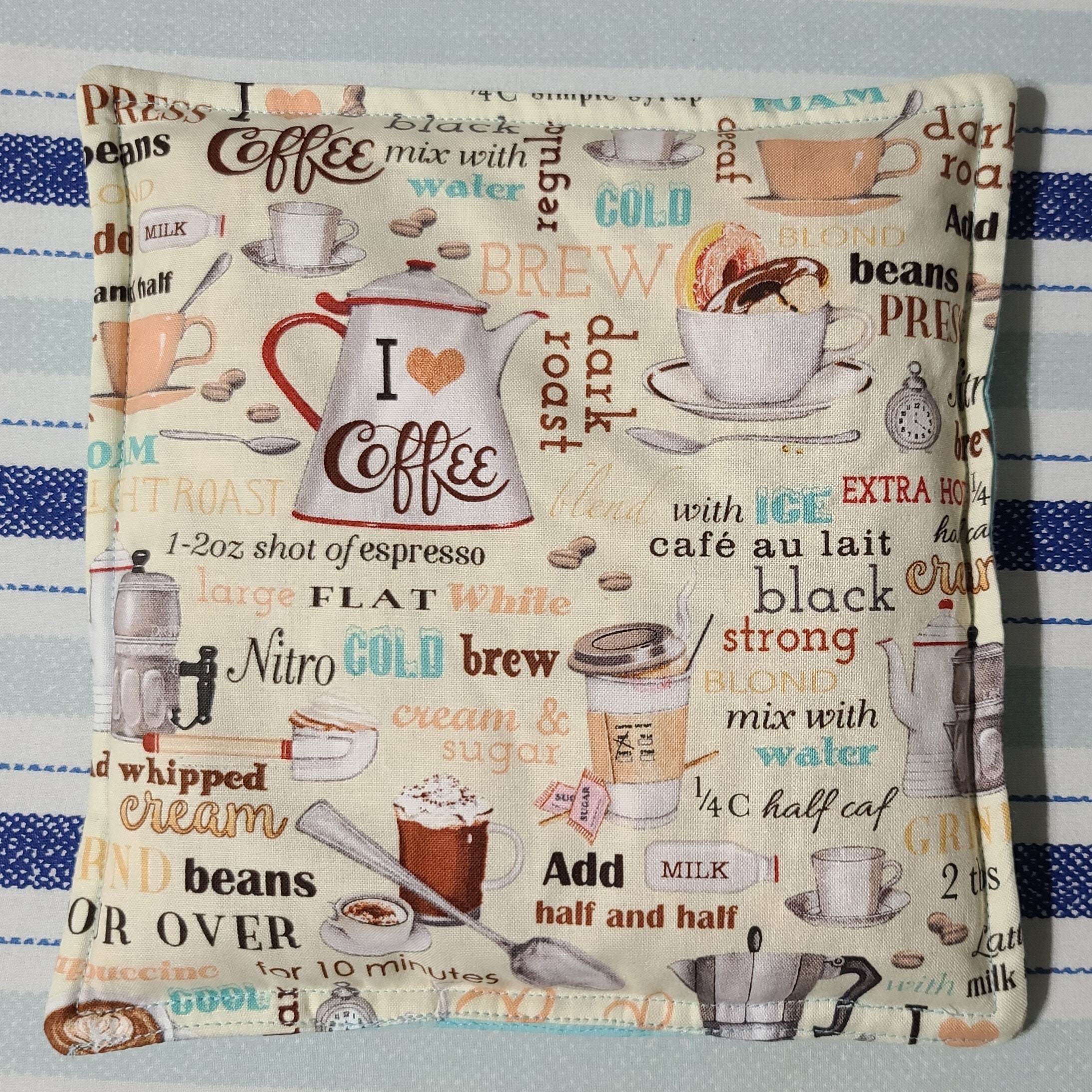 Corn Bag Heating Pads Coffee, Flowers, Butterflies Etsy