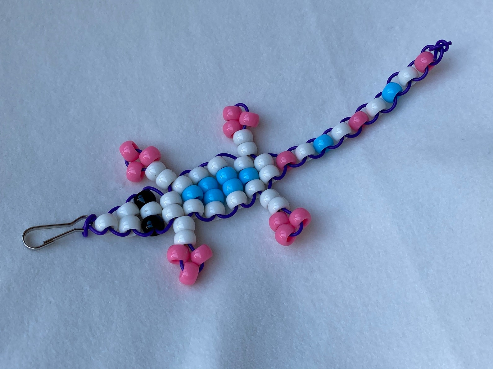 Bead Geckos For your backpack keychain accessorizing and Etsy