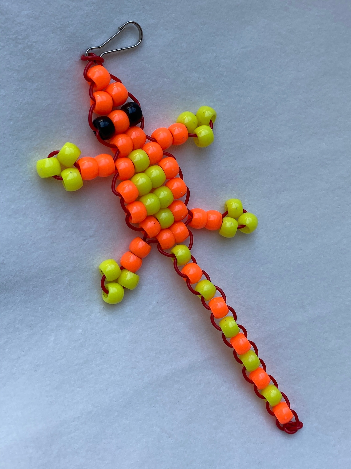 Bead Geckos For your backpack keychain accessorizing and Etsy