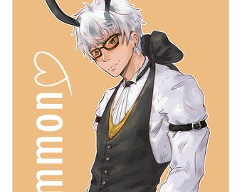 Obey Me! Shall We Date? : Mammon print - Otome - Anime