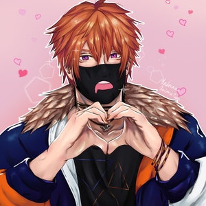 Obey Me! Shall We Date? : Beelzebub print - Otome - Anime