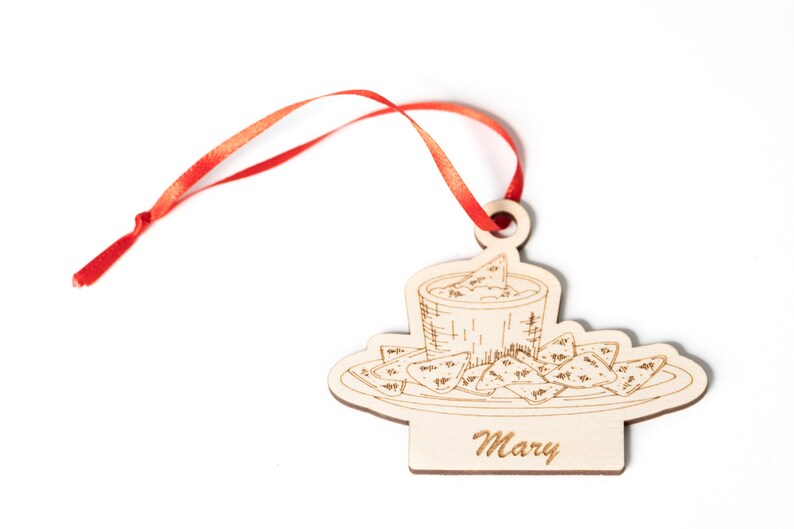 Personalized Tortilla Chips and Salsa Ornament Mexican Food Etsy