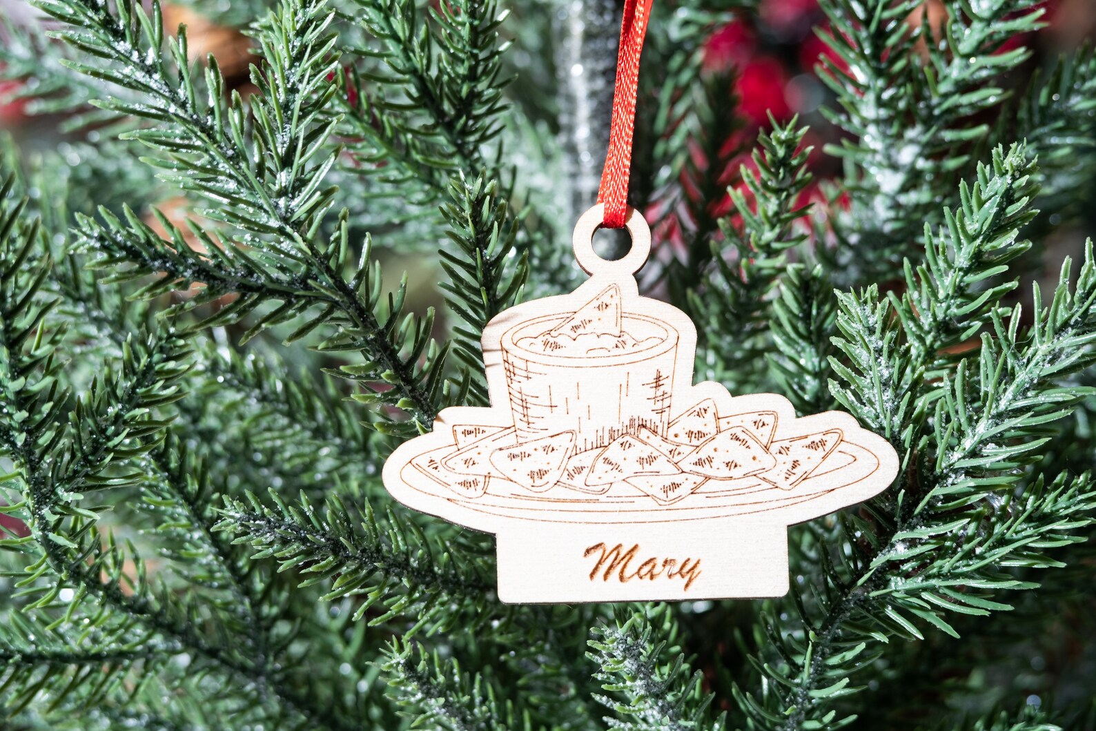 Personalized Tortilla Chips and Salsa Ornament Mexican Food Etsy