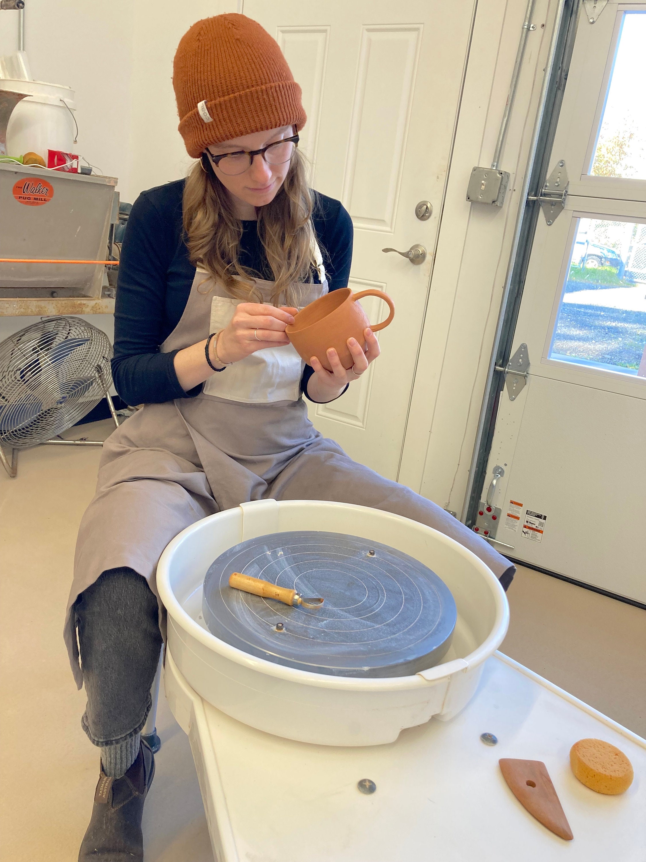 Pottery Apron, Split Leg, Ceramics Apron, Adjustable Neck and Waist Etsy