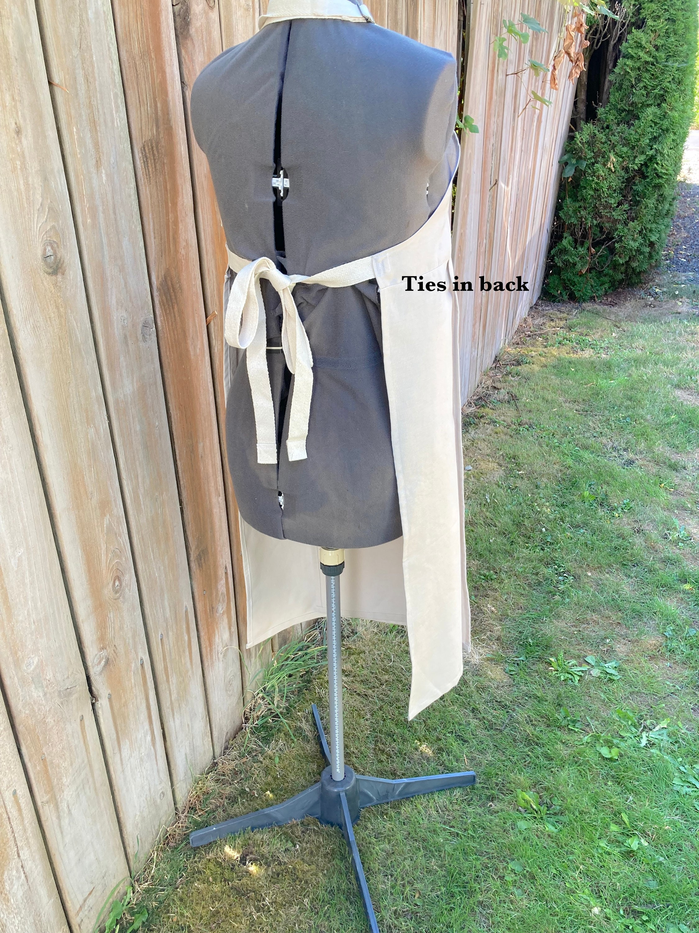 Pottery Apron, Split Leg, Ceramics Apron, Adjustable Neck and Waist Etsy