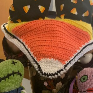 Candy Corn Bonnet