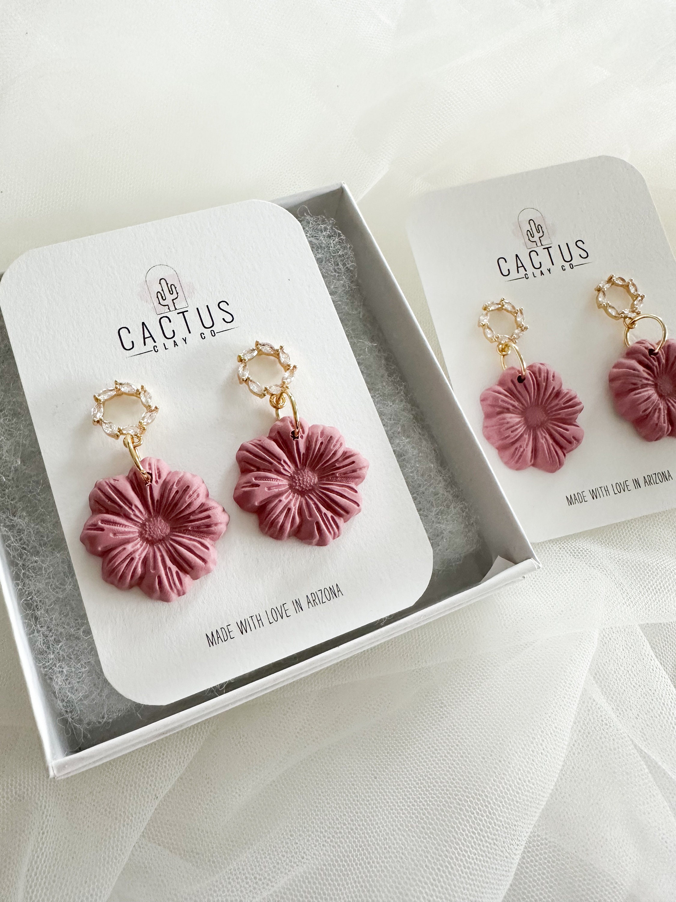 Paper clay sale co earrings