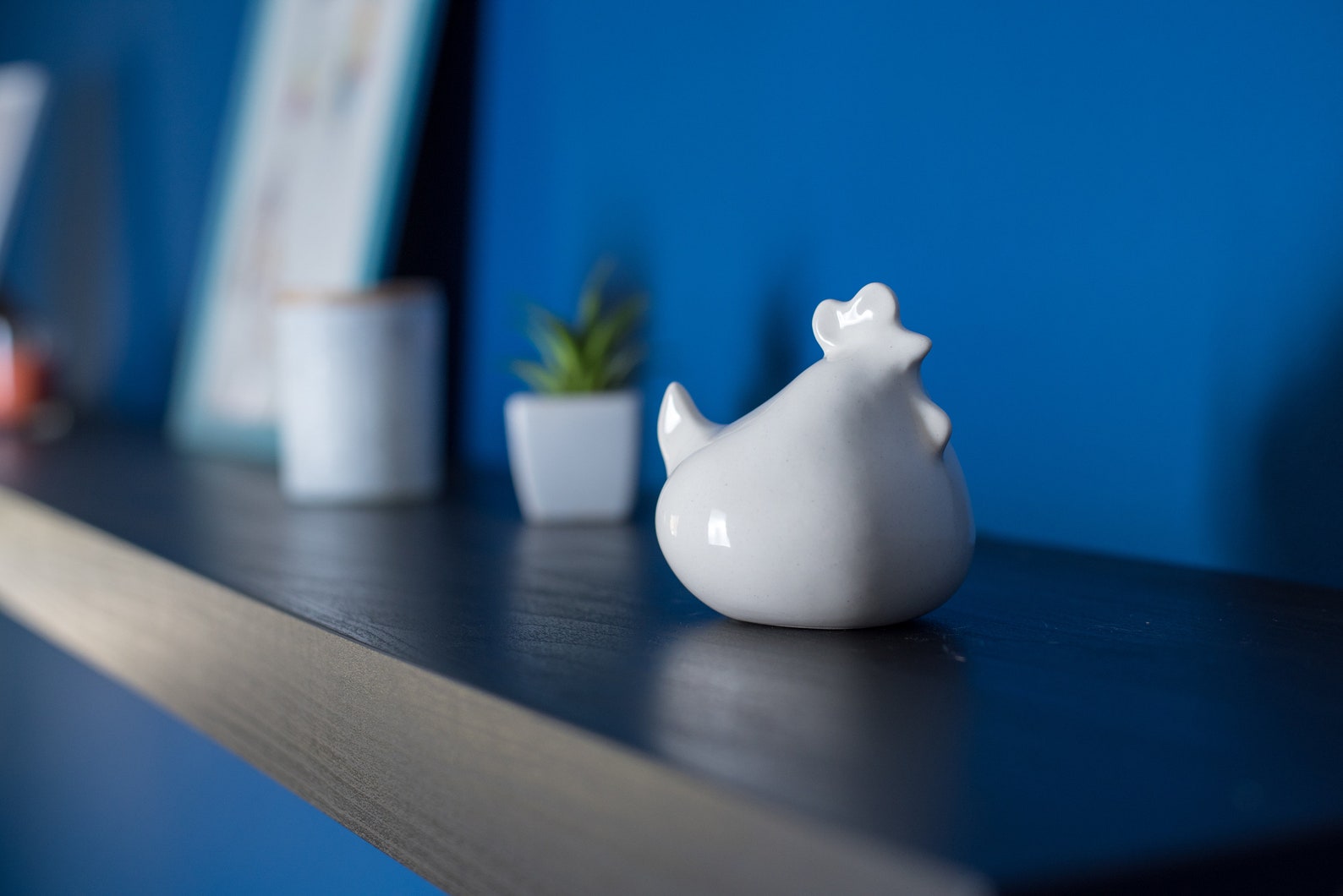 Decorative Rooster Kitchen Decor Porcelain Chicken Figurine - Etsy