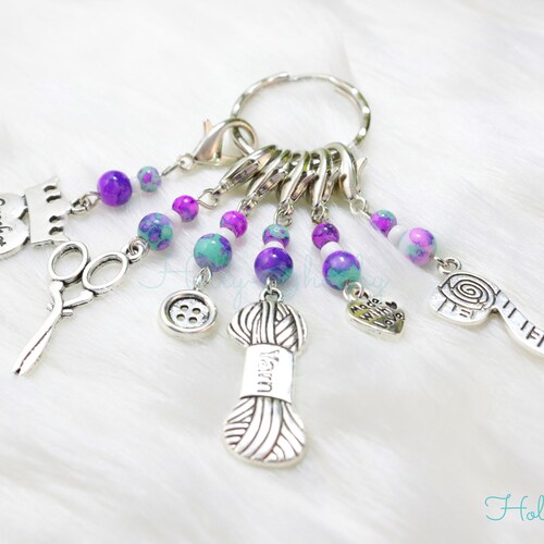 20 Stitch Markers for Crochet Safety Pin Stitch Markers Etsy