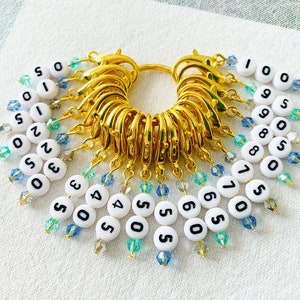 Stitch/Row Counters, increments of 5 | (20 pieces)