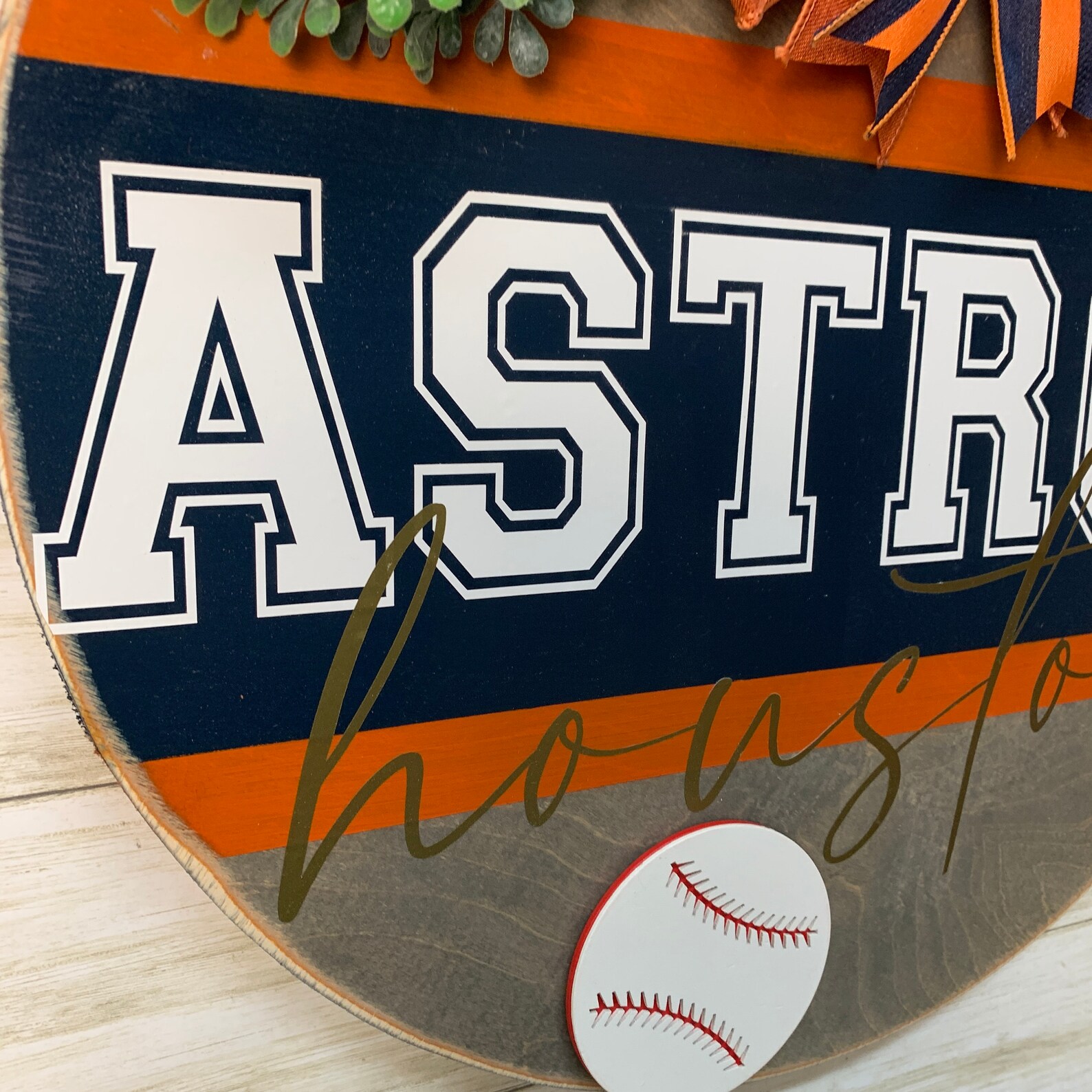 Houston Astros Door Hanger Houston Astros Door Sign Astros Etsy