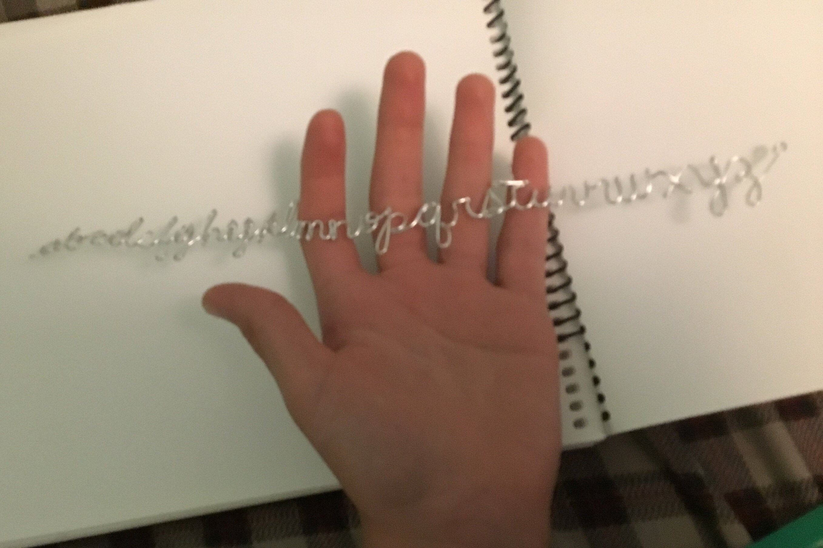 Custom made name chain. I can make you a chain with your Etsy