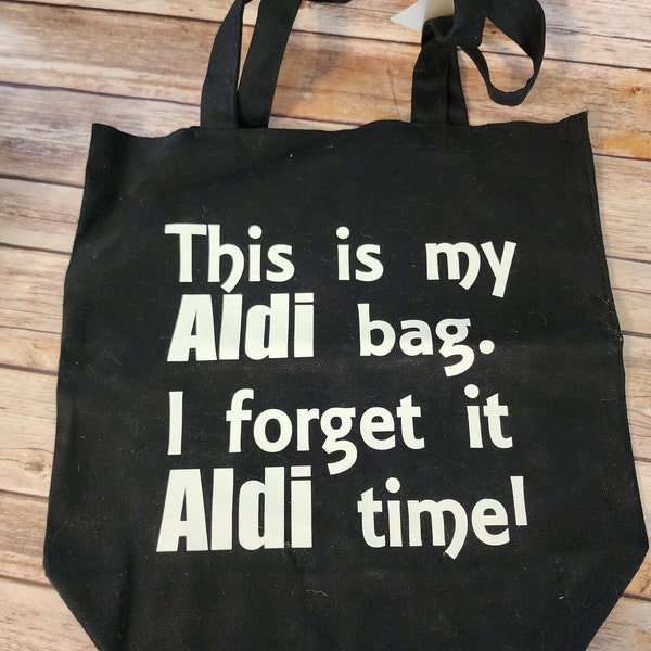 Aldi Tote Bag Etsy