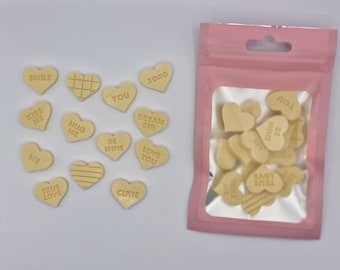 Mini Doggie Chocolate Love Heart Sweets