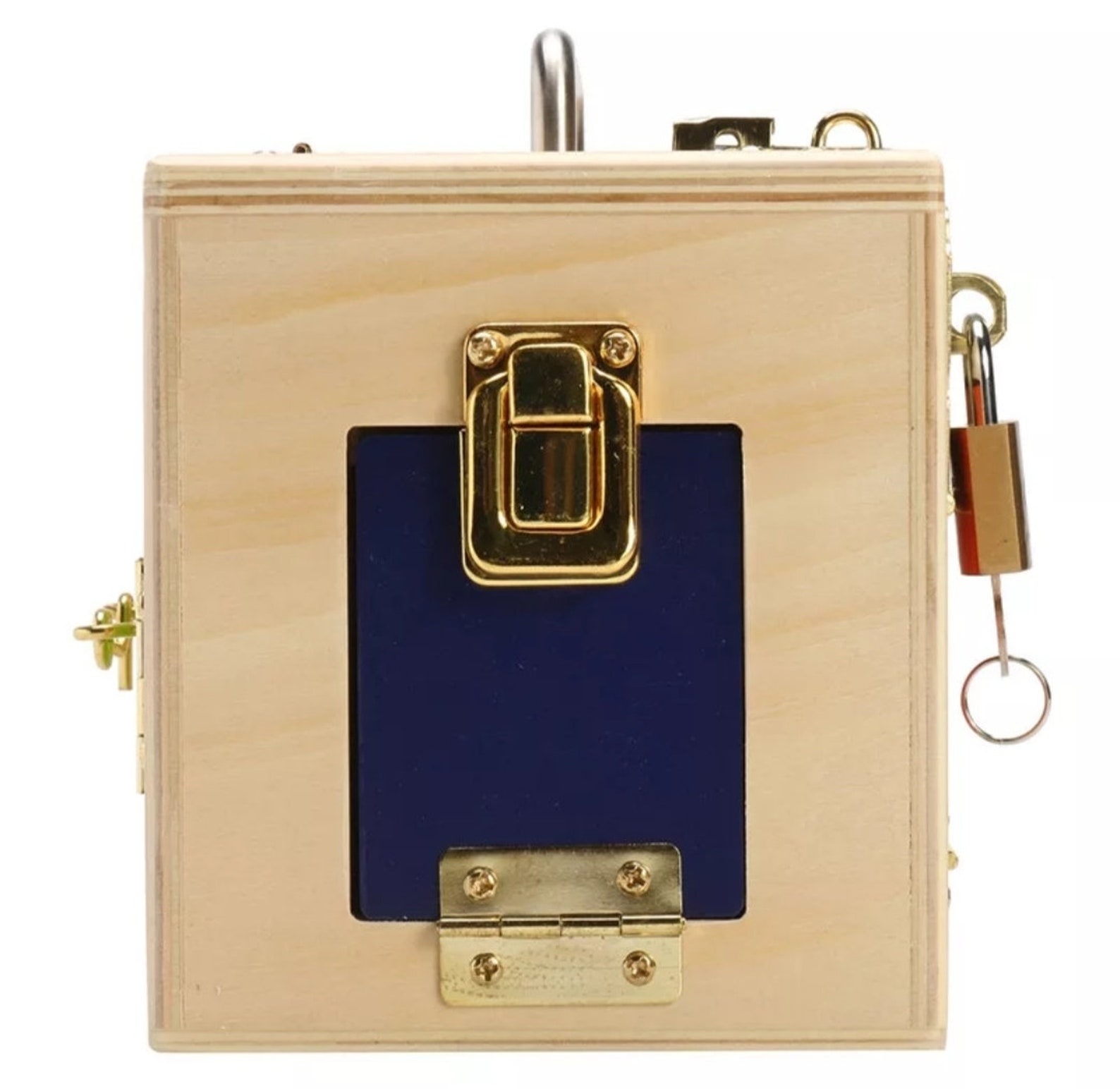 Montessori Colorful Lock Box Kids Children Educational Etsy